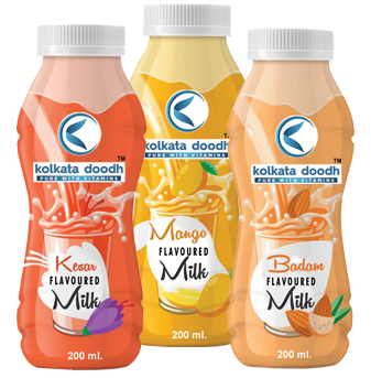 Flavoured Milk (200ml.) - Kesar | Badam | Mango | Chocolate | Pineapple